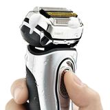 Series 9 Wet/Dry Electric Shaver Silver plus Clean&Charge Station & Travel Case